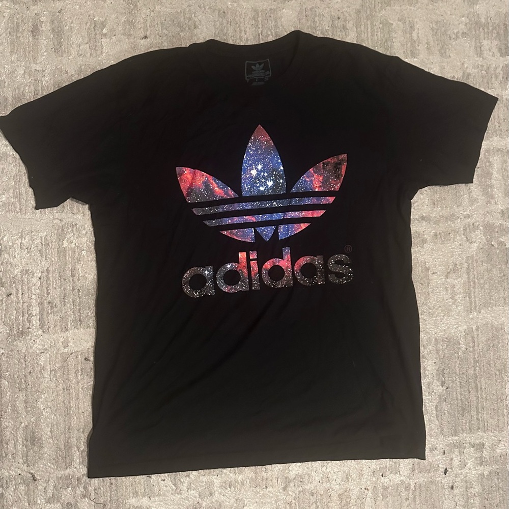 Adidas multicolor T shirt